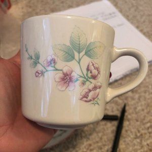 2 Corelle Alpine Blossom Cups $$